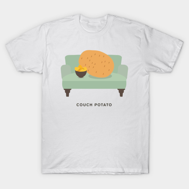 Couch Potato Pun T-Shirt-TOZ
